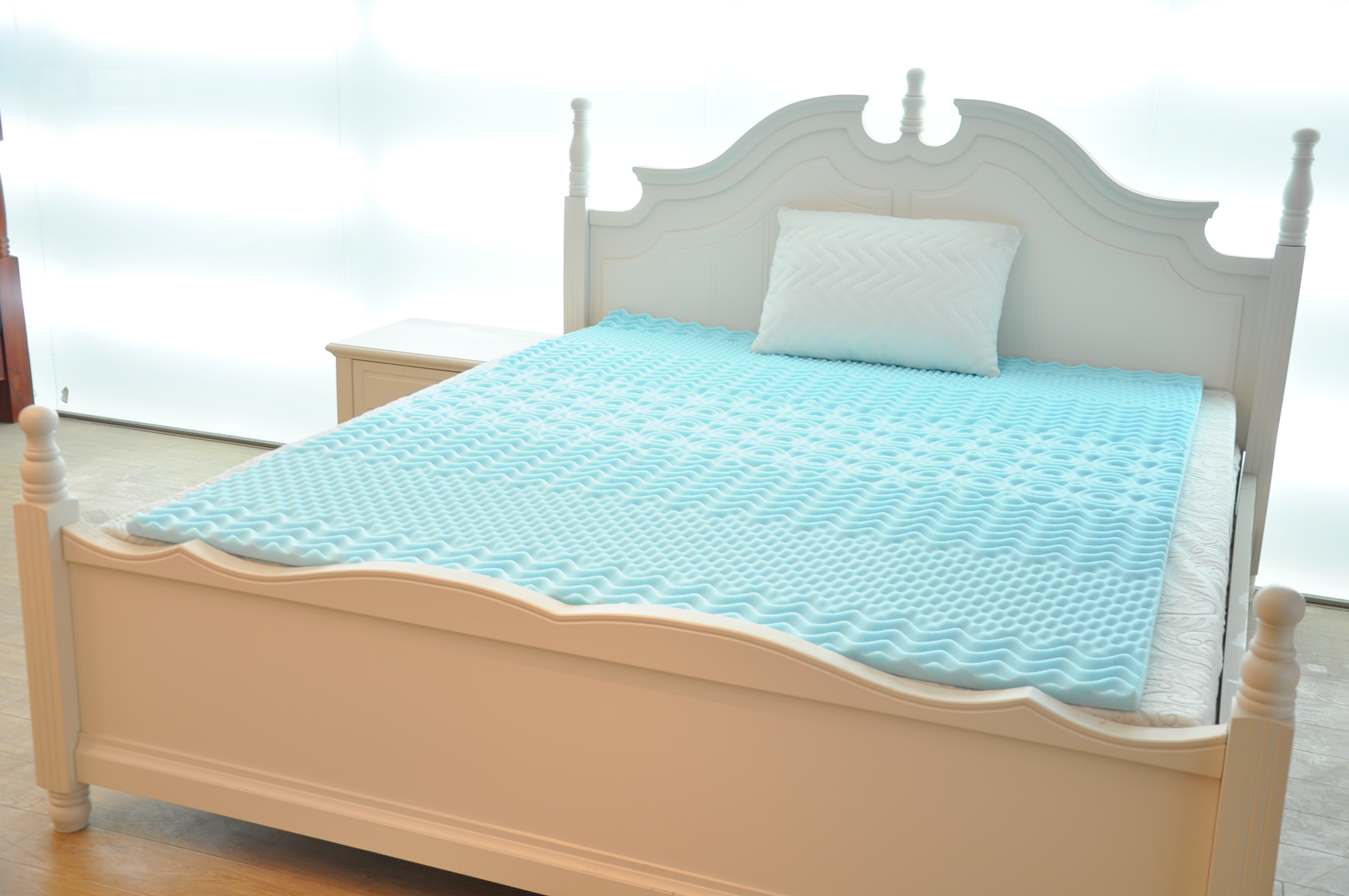 authenic comfort foam mattress topper