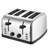 Daewoo SYM-1304: Breiter Toaster aus Edelstahl - 4 Schubladen, 4 Scheiben​