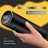 Herzberg Thermo-Vakuumflasche aus Edelstahl mit intelligenter Temperaturanzeige - 500ml