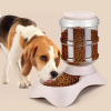 Herzberg HG-04180: Automatischer Selbstverachtender Futterspender für Haustiere – 3.5 L