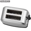 Daewoo SYM-1298: Stainless Steel Bread Toaster - 2 Drawer, 2 Slice ​