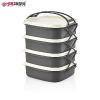 Lunch box, storage box, food container, container, tetra lunch, pack lunch