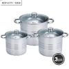 Cookware set, pots and pans, kitchenware, marble coated, frying pan, cooking pot, pan, pot, casserole, stainless steel lid, set of casserole, set of pots