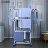 moving rack, clothes rack, wholesale clothes rack, dropshipping, blue rack, clothes dryer, outdoor clothes dryer, movable rack, supplier, affordable clothes rack