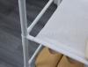 Herzberg Perchero de pie segmentado con 5 estantes zapatero - 60x173cm