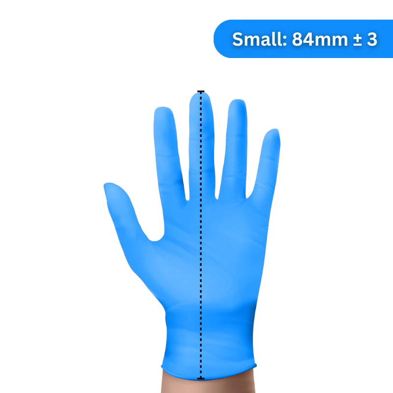 Biotech BTS-00850: Nitril-Einweghandschuhe – Größe S