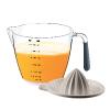 Herzberg Citrus Squeezer & Measurement Bowl Color : Gray