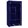 Herzberg HG-8010: Storage Wardrobe - Small Color : Blue
