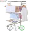 Herzberg 3-Tier Clothes Laundry Drying Rack