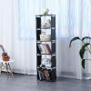 Herzberg  5-Layer Multi-purpose Bookshelf and Storage Rack - 42x153cm