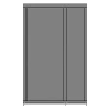 Herzberg HG-8010: Storage Wardrobe - Small