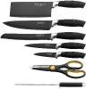 Royalty Line 8 Pieces Non-stick Coating Knife Set with Stand