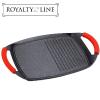 Royalty line RL-BTG47M: Die Cast Aluminium Marble Coated Two Handle Grill Pan