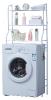 Herzberg HG-03282: 3-Tier Washing Machine and Bathroom Storage Shelf Color : White