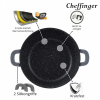 Cheffinger CF-DCS01: 6 Pieces Mable Coated Soup Pot Casserole Set - 20cm,24cm,28cm
