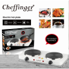 Cheffinger CF-EHD1000: 1000W Electric Hot Plate - Double