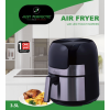 Just Perfecto JL-23: 1400W - LED Touch Screen Hot Air Fryer With Grill Plate S/S - 3.5L