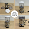 Cheffinger CF-CGB300: 300W Coffee Grinder & Juice Electric Blender