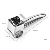 Herzberg HG-04289:  Stainless Steel Manual Cheese  Grater with 4 Grater