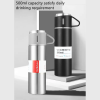 Herzberg HG-04210: Stainless Steel Vacuum Insulated Travel Thermo Flask - 500ml