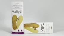 Wellys Plantillas de reflexología magnética (hombres)