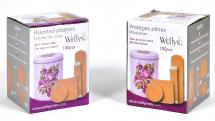 Wellys 100 Pieces Wound Plaster in Metal Box
