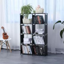 Herzberg 8-Layer Multi-purpose Bookshelf and Storage Rack - 85x125cm