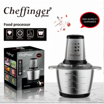 Cheffinger CF-FP1000I : Robot de cuisine 3L 1000W