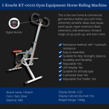Fitness Equipment, horse riding equipment, Abs trainer, Gym equipment