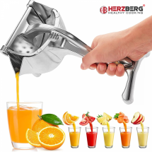Herzberg HG-8108: Aluminium handmatige citruspers