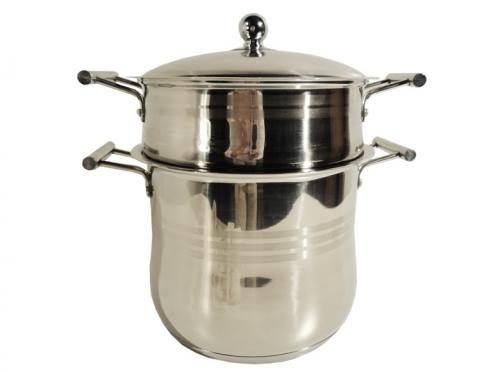 RL-CP12L, Couscous Pot stainless steel 12L with steam basket