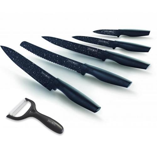 Royalty Line RL-MB5; Non-Stick coating Knife Set 5PCS