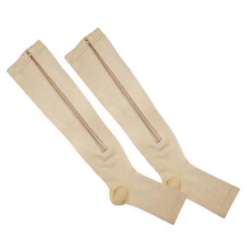 Wellys Compression Stockings with Zipper