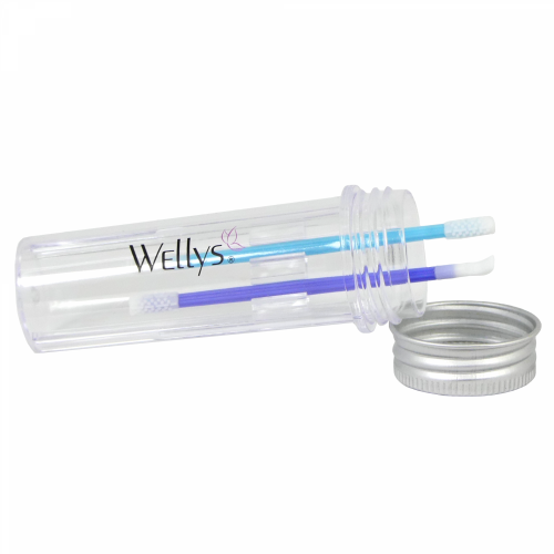 Wellys GI-042530: Silico Swab - Set of 2 Silicone Cotton Swabs