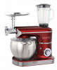 Royalty Line Robot da cucina 3in1, frullatore, tritacarne - 2200W max Colore : Rosso