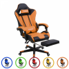 Gaming stoel, bureaustoel, stoel met verstelbare rugleuning, ergonomische gaming stoel