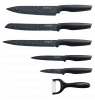 Royalty-Line RL-MB5; Non-Stick coating Knife Set 5PCS