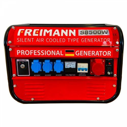 Freimann FM-S8500W: Luchtgekoelde Professionele Benzinegenerator