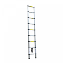 Herzberg HG-5260: Aluminum Telescopic Ladder with Anti Slip Footing - 2.6M