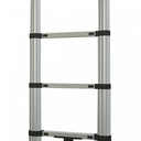 Herzberg HG-5260: Aluminum Telescopic Ladder with Anti Slip Footing - 2.6M