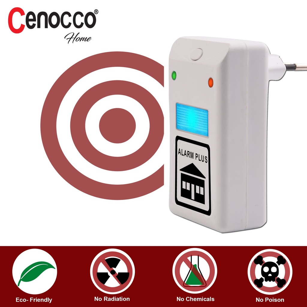 Cenocco CC-0046: Ultrasonic Pest Alarm with Infrared Sensor
