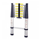 Herzberg HG-5260: Aluminum Telescopic Ladder with Anti Slip Footing - 2.6M
