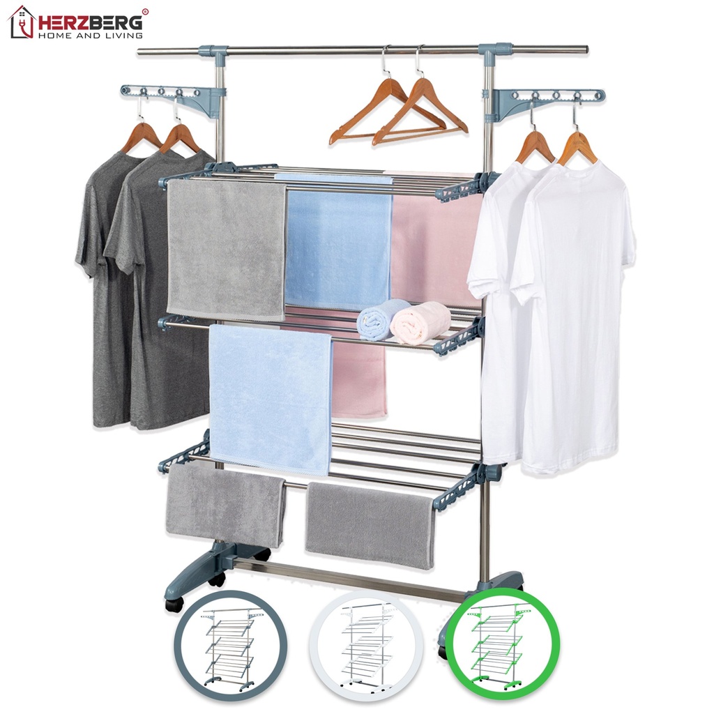 Herzberg HG-5015; Moving Clothes Rack