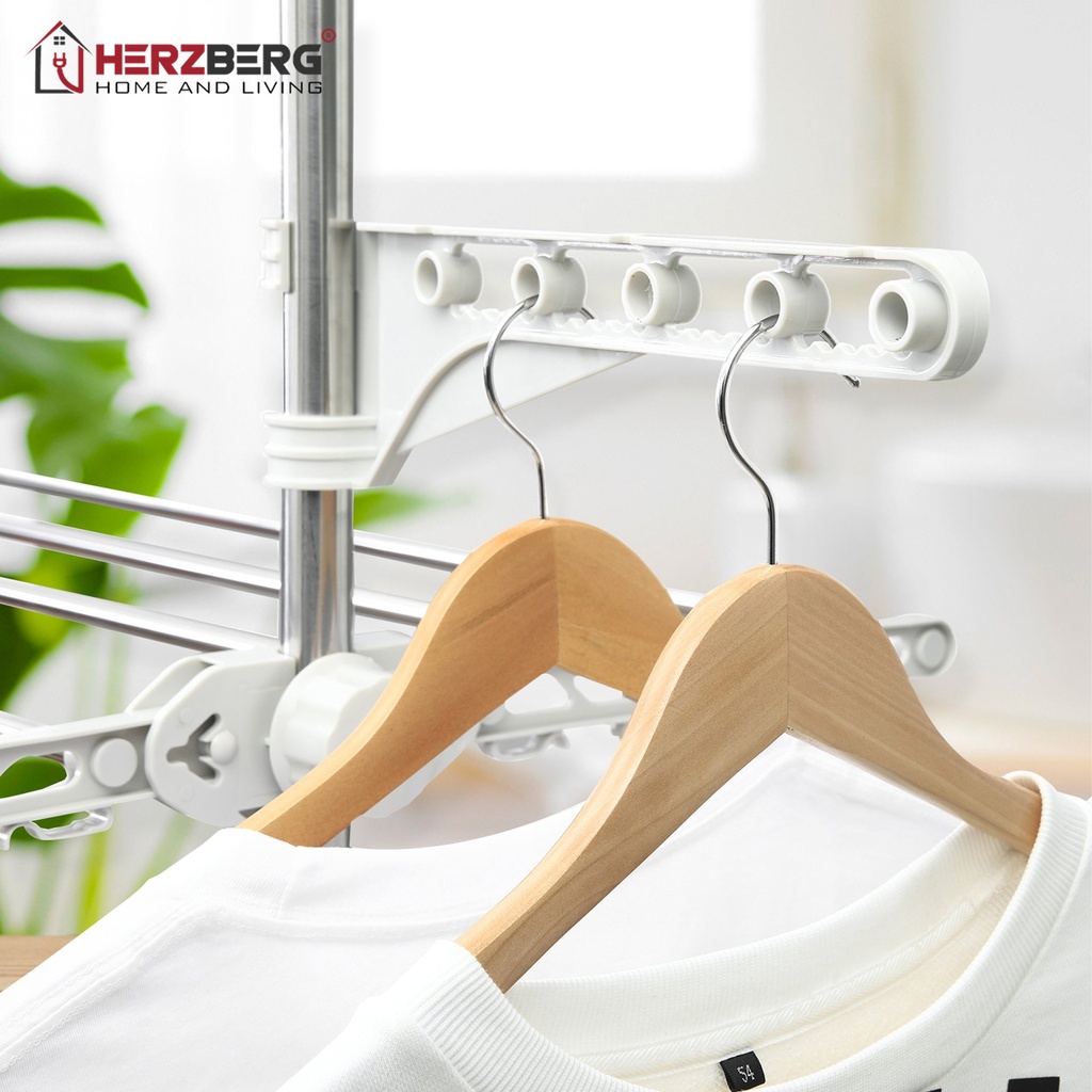 Herzberg HG-5015; Moving Clothes Rack