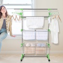 Herzberg HG-5015; Moving Clothes Rack