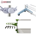 Herzberg HG-5015; Moving Clothes Rack