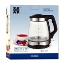 Herzberg HG-5044; Electric kettle with glass 1.8L
