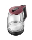 Herzberg HG-5054; Electric kettle with glass 1.7L
