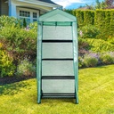 Herzberg HG-8001; 4-Tier Greenhouse