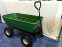 Herzberg HG-8028-50: 50L Wheel Barrow Dump Cart